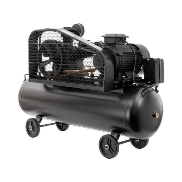 Купити ✓ Компресор 100 л, 4 кВт, 380 В, 10 aтм, 600 л/хв., 3 циліндри STORM INTERTOOL PT-0036 ✅