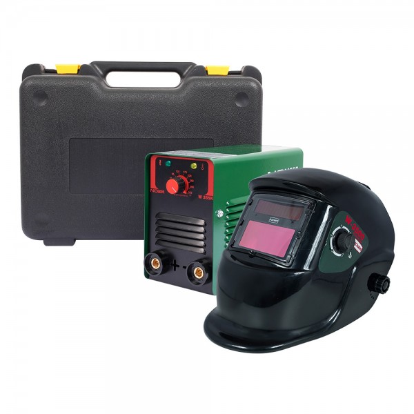 ✓ Комплект зварювальний апарат Nowa W355K + Маска зварювальника NOWA W-3500 Professional (1+1)