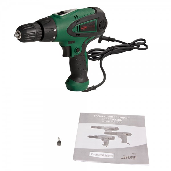 ✓ Дриль-шурупокрут мережевий NOWA WWS 550-2bl