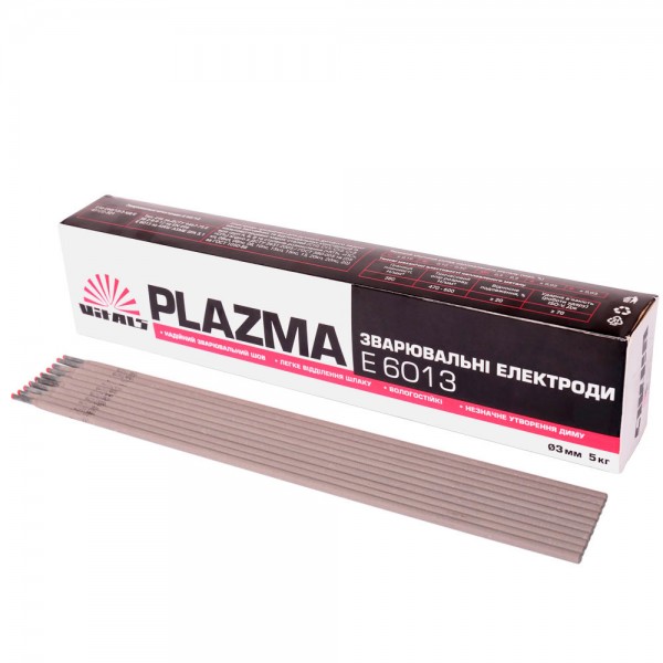 ✓ Електроди зварювальні Vitals Plazma E6013, d 3 мм, 5 кг